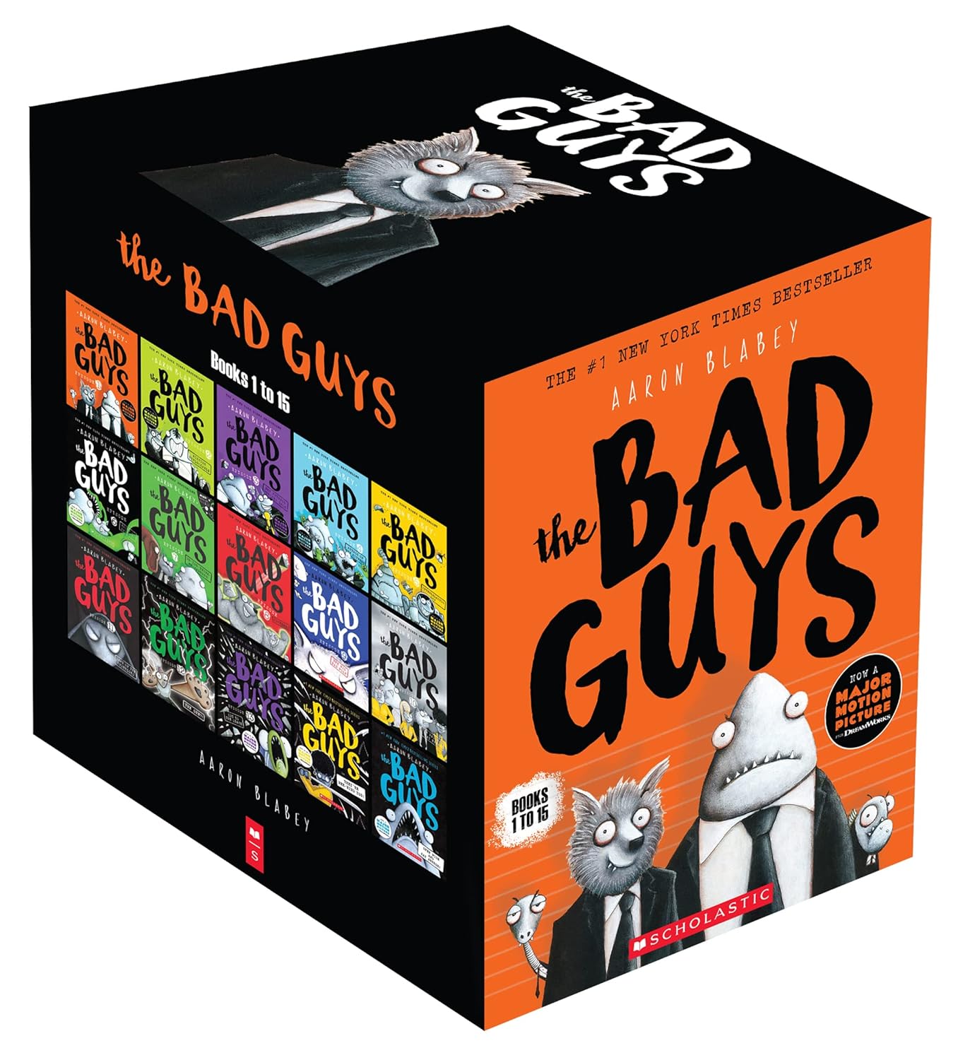 The Bad Guys Box Set (Books 1 to 15) By Aaron Blabey