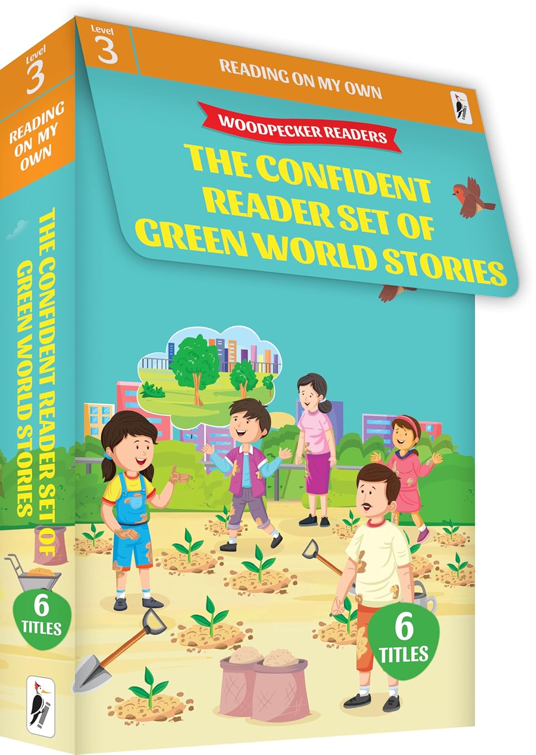 The Confident Reader Set of Green World Stories (6 Volume Boxed Set)