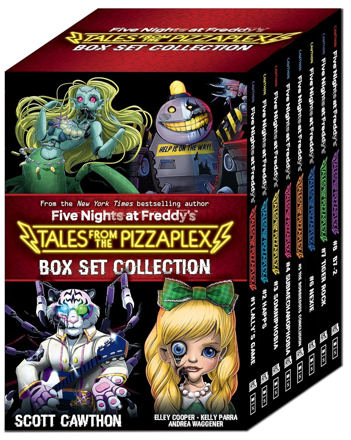 Five Nights At Freddy's: Tales From The Pizzaplex (1 To 8 Books Box Set)