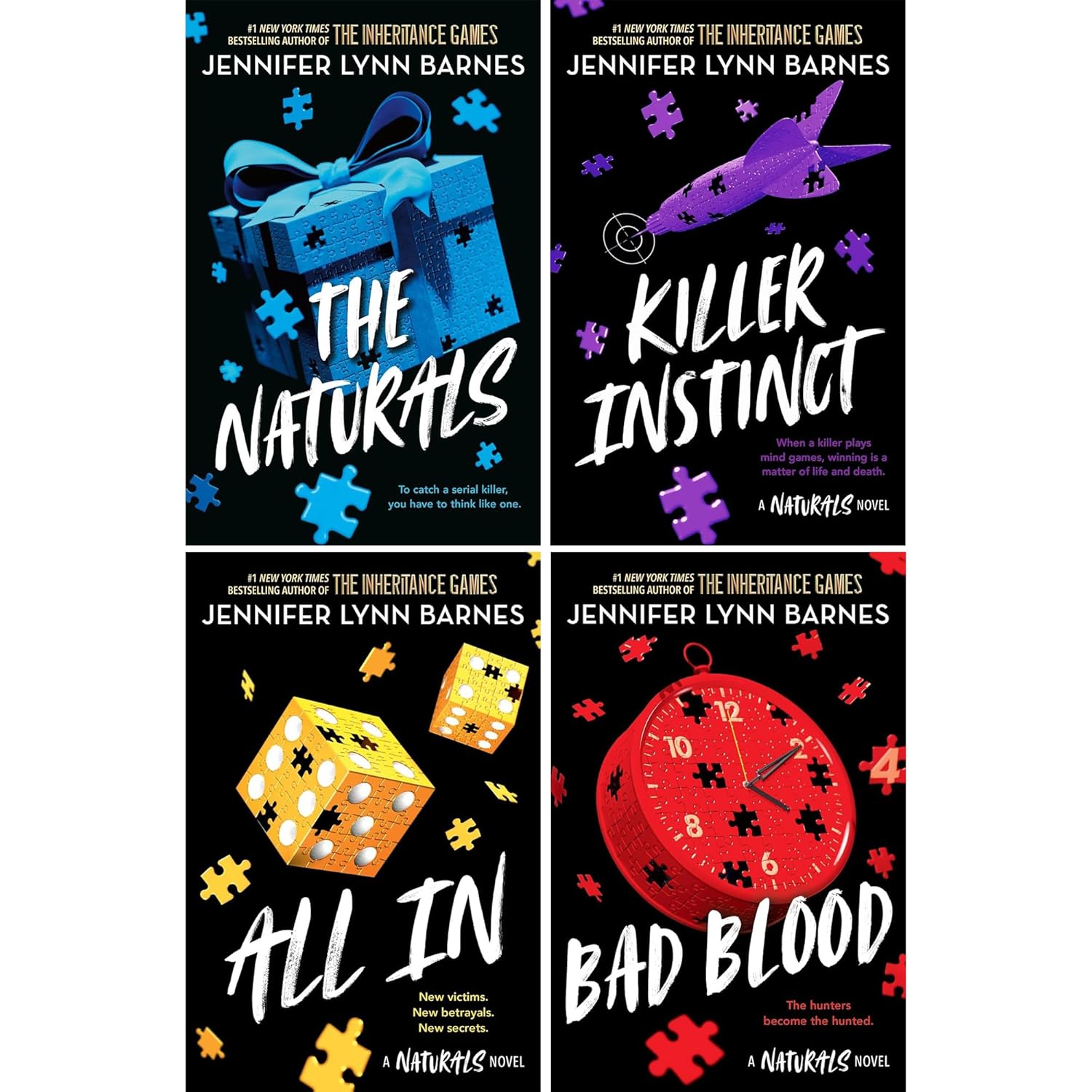 The Naturals Complete 4 Books Collection Sets By Jennifer Barnes