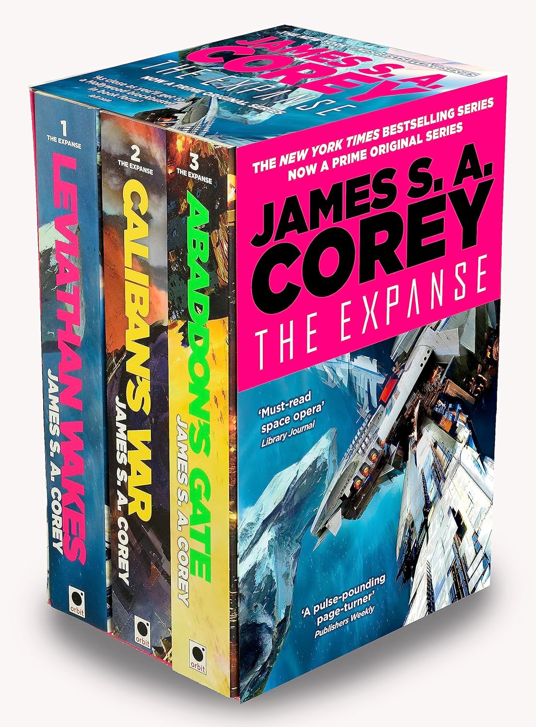 THE EXPANSE BOX SET BOOKS 1-3 BY JAMES S. A.COREY