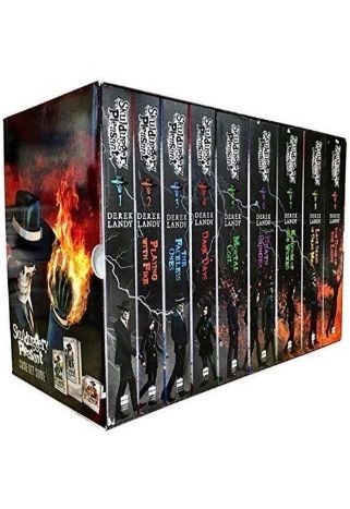Skulduggery Pleasant 9 Books Box Set By Derek Landy