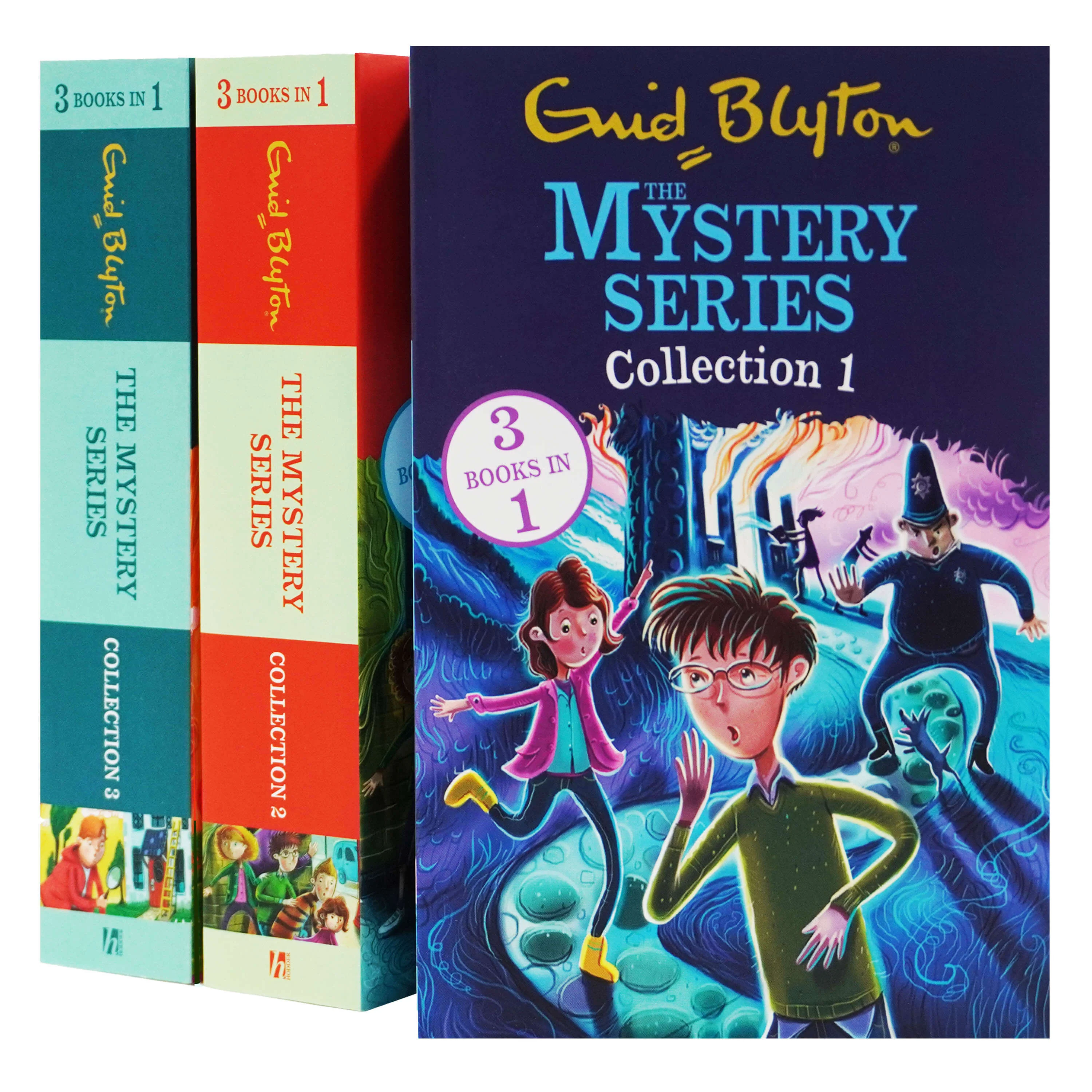 The Mystery Series By Enid Blyton 3 Books 9 Story Collection Set