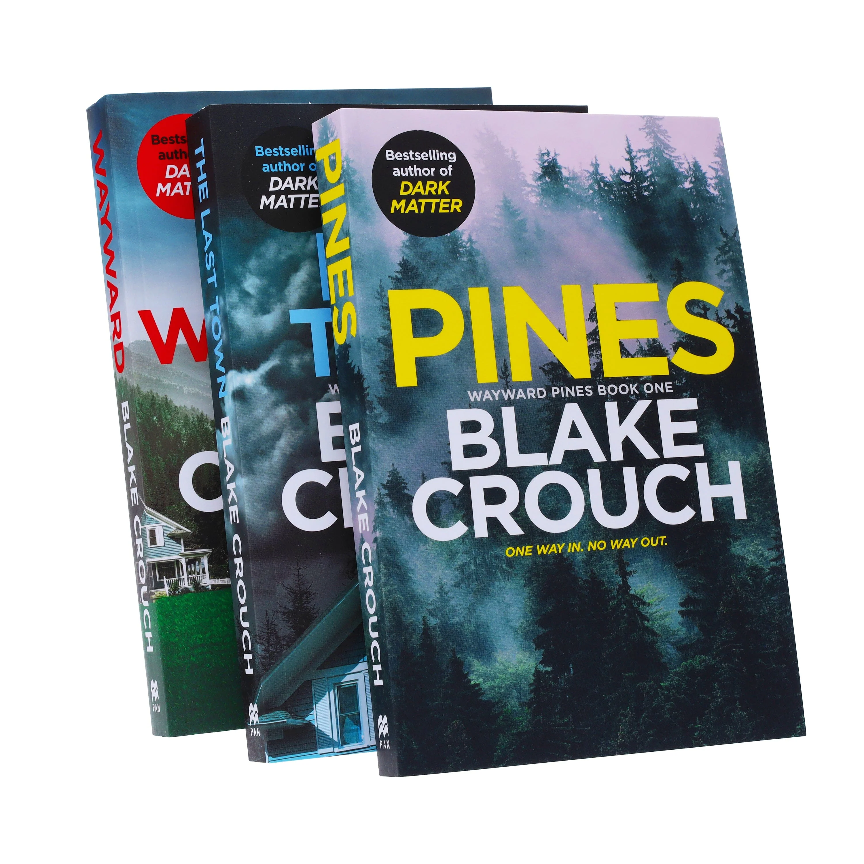 The Wayward Pines Trilogy Series By Blake Crouch 3 Books Collection Set