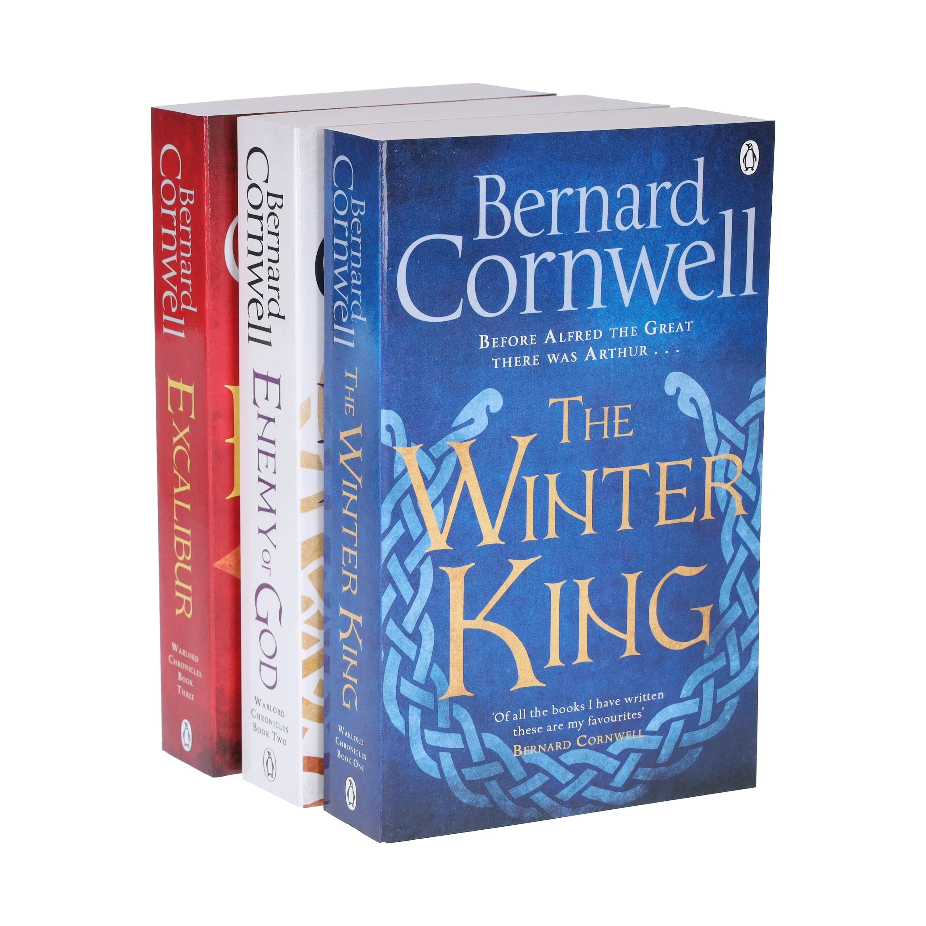 The Winter King - Warlord Chronicles by Bernard Cornwell: 3 Books Collection Set