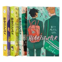 Heartstopper by Alice Oseman: Volumes 1-4 Collection Set