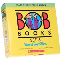 Bob Books Set 3: Word Families (Stage 3: Developing Reader) 10 Books Box Set By Bobby Lynn Maslen