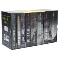Throne of Glass by Sarah J. Maas 8 Books Box Set 