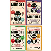Murdle Puzzle Series 4 Books Collection Set By G. T. Karber